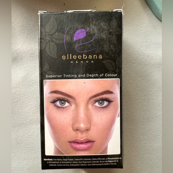 NEW Elleebana Brow Henna, Natural Brown & Aqua Activator Brow Henna PH Solution - Picture 5 of 14